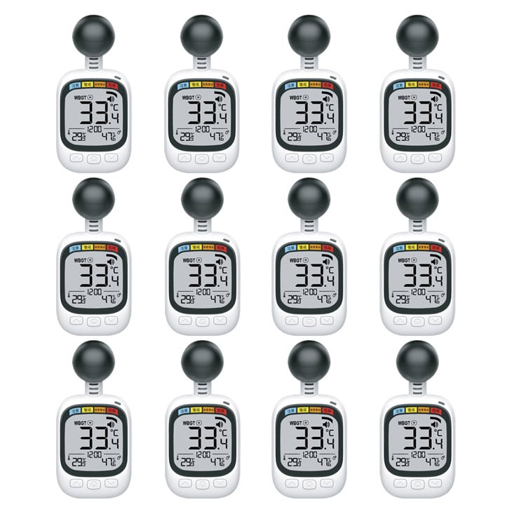 黒球式熱中指数計 12個組