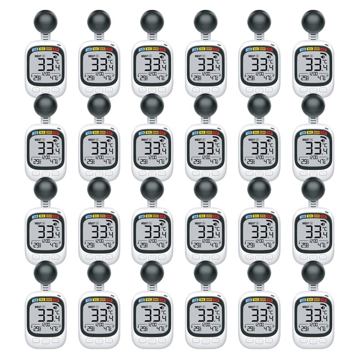 黒球式熱中指数計 24個組