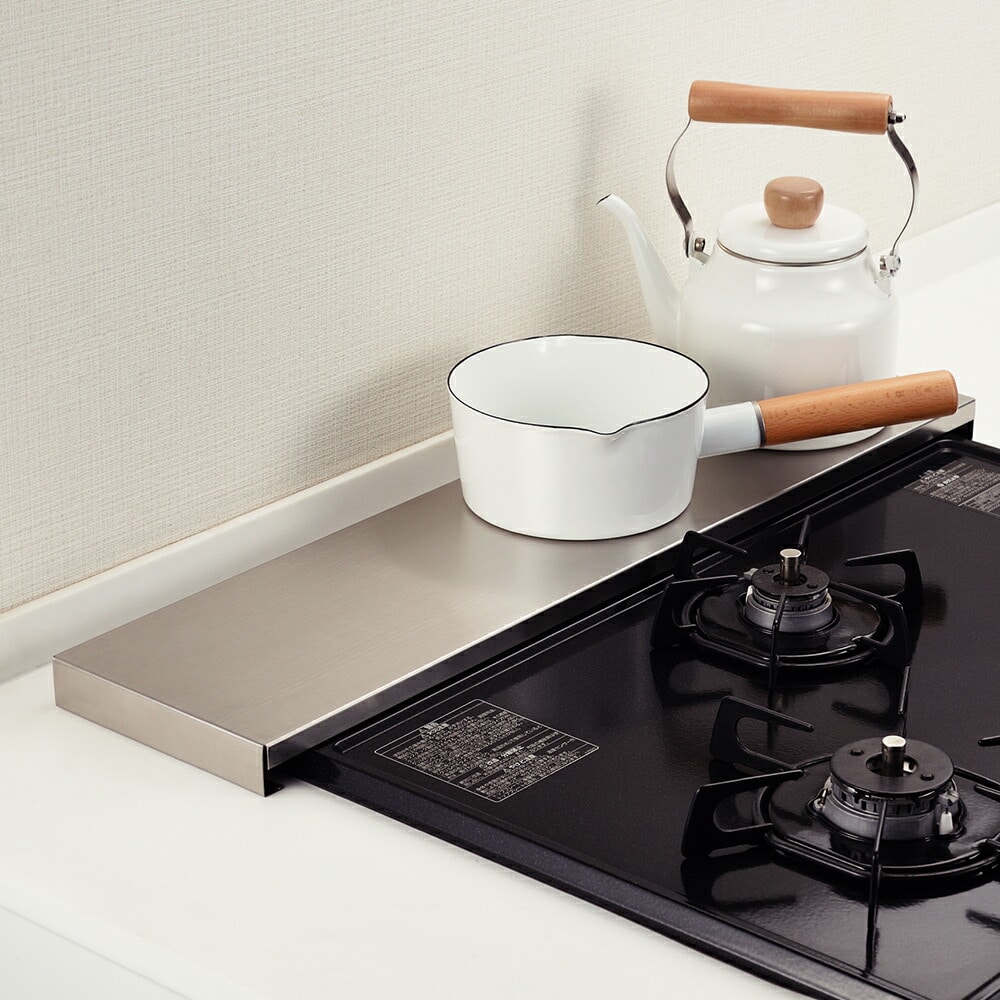 ステンレス製排気口カバー 奥行16cm