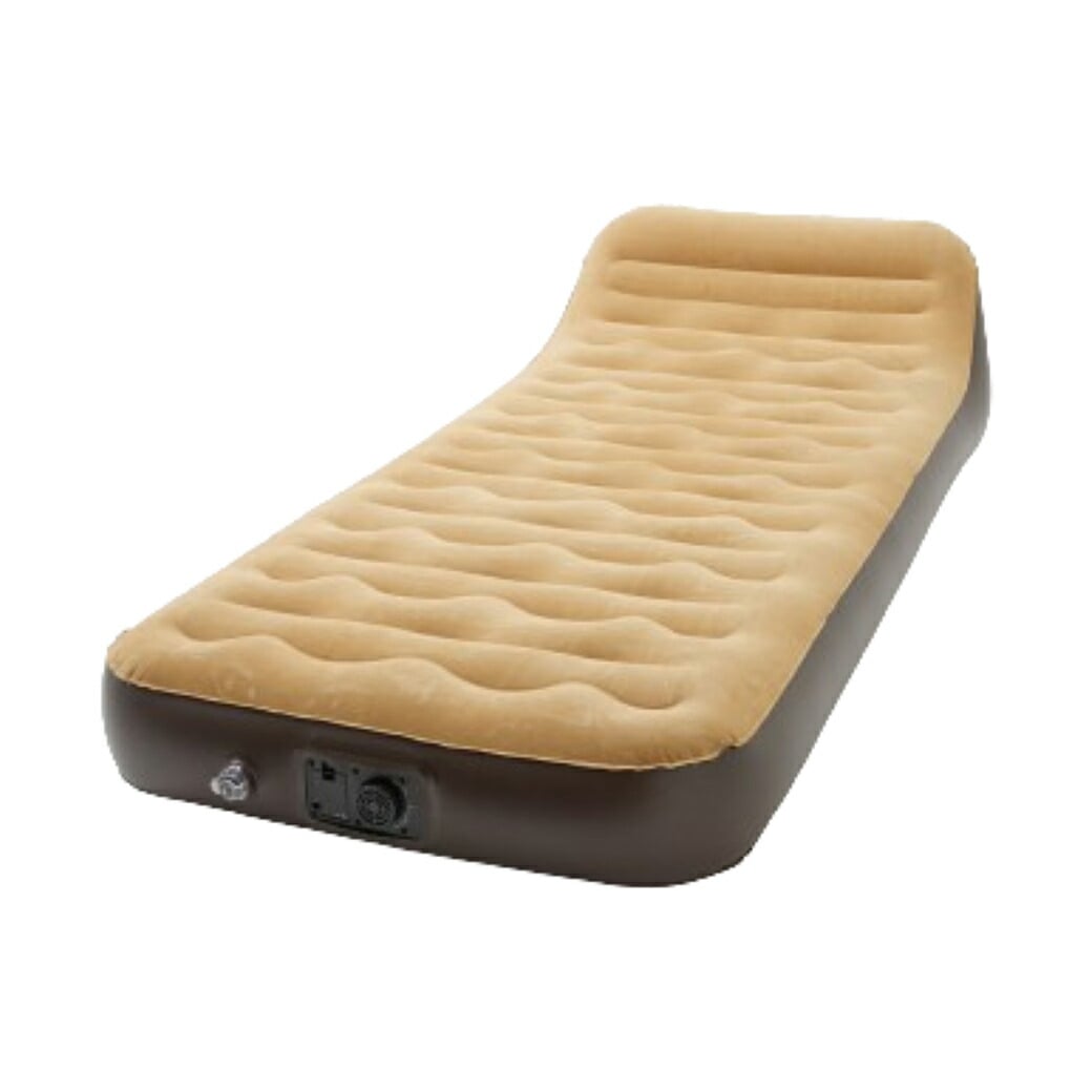 背もたれ付きエアーベッド ロータイプ シングル