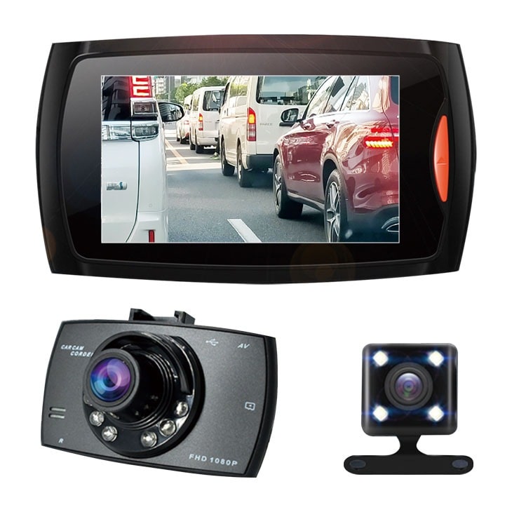 リアカメラ搭載ドライブレコーダー