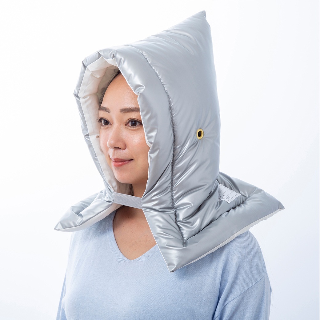 「日本防災協会認定」アルミ防災ずきん