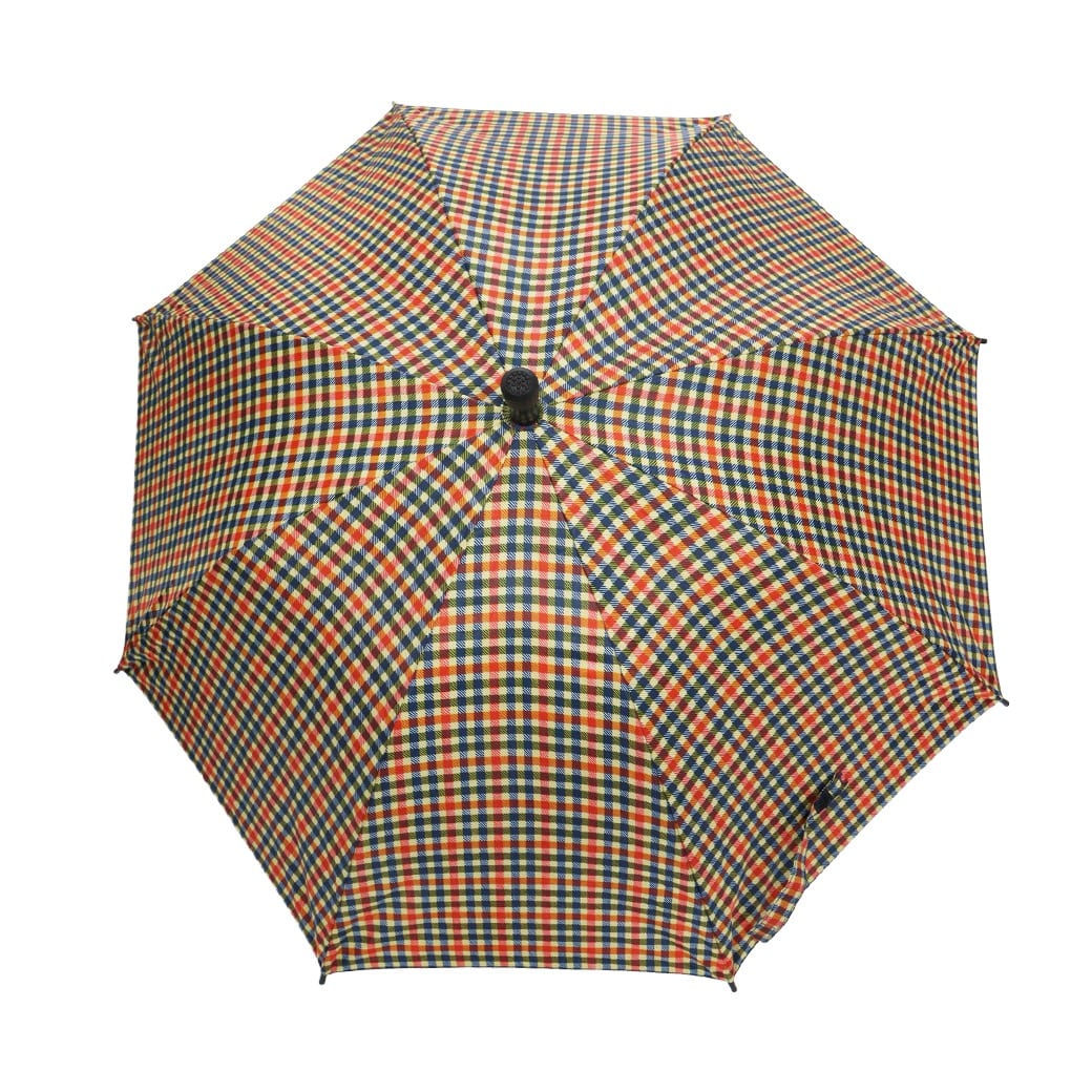 晴雨兼用ステッキ傘 チェック