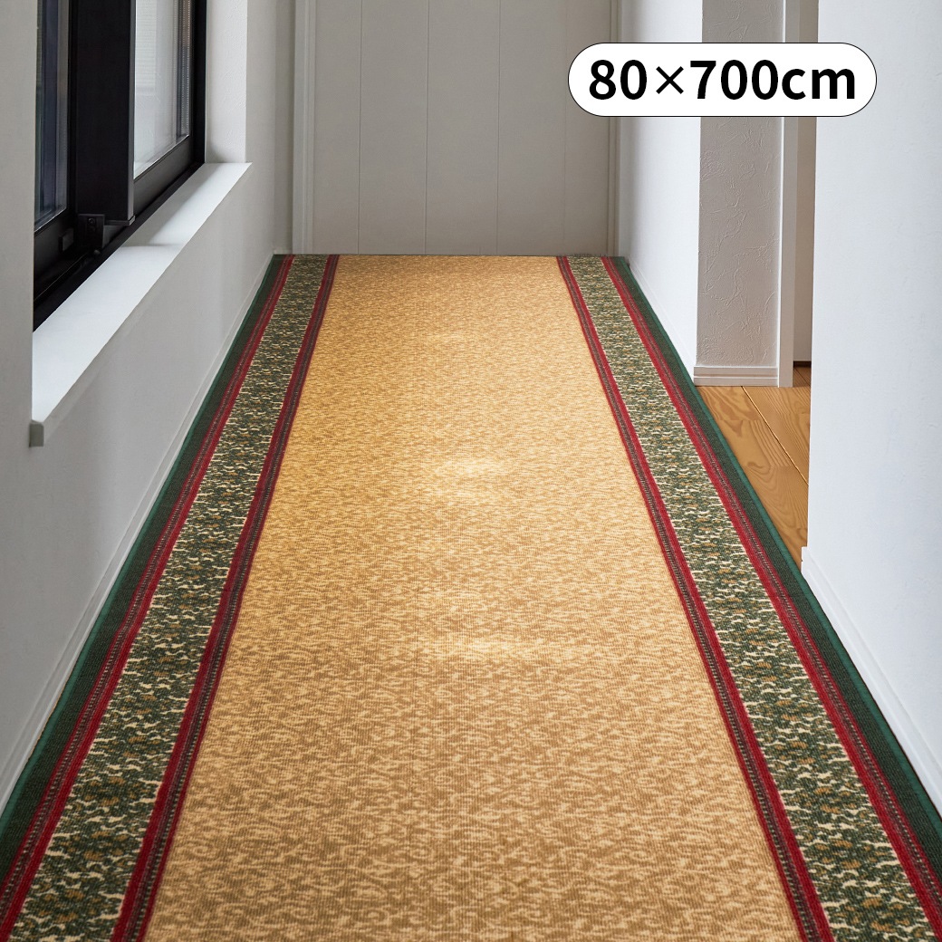 オリエンタル柄廊下敷(ナタリア)80×700cm