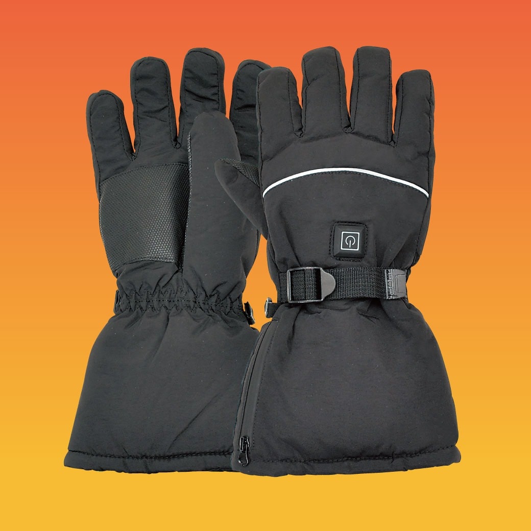 発熱ヒーティング手袋 HCDL-KHG001 防寒 防風 撥水 冬 アウトドア 寒冷地 除雪 メンズ レディース