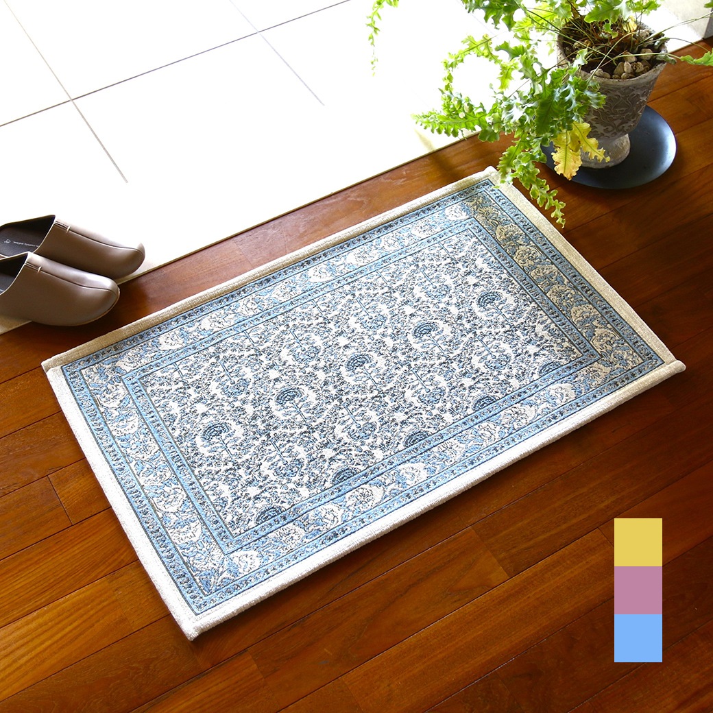 ジャカード織マット「ミーサ」 50×80cm 玄関マット