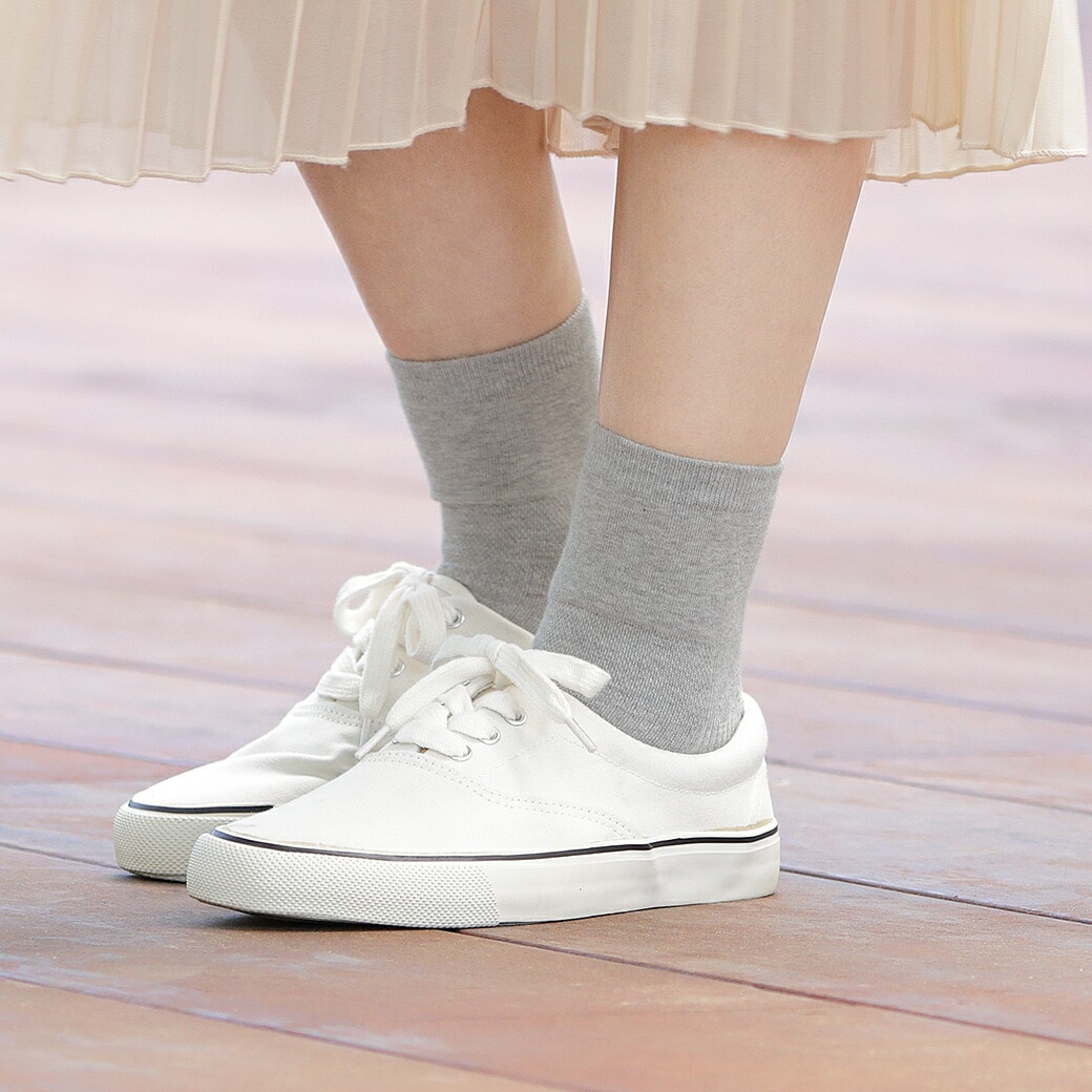 Lafoot(R)スムースウォーク 靴下 3色組 メンズ:ブラック・ネイビー・グレー