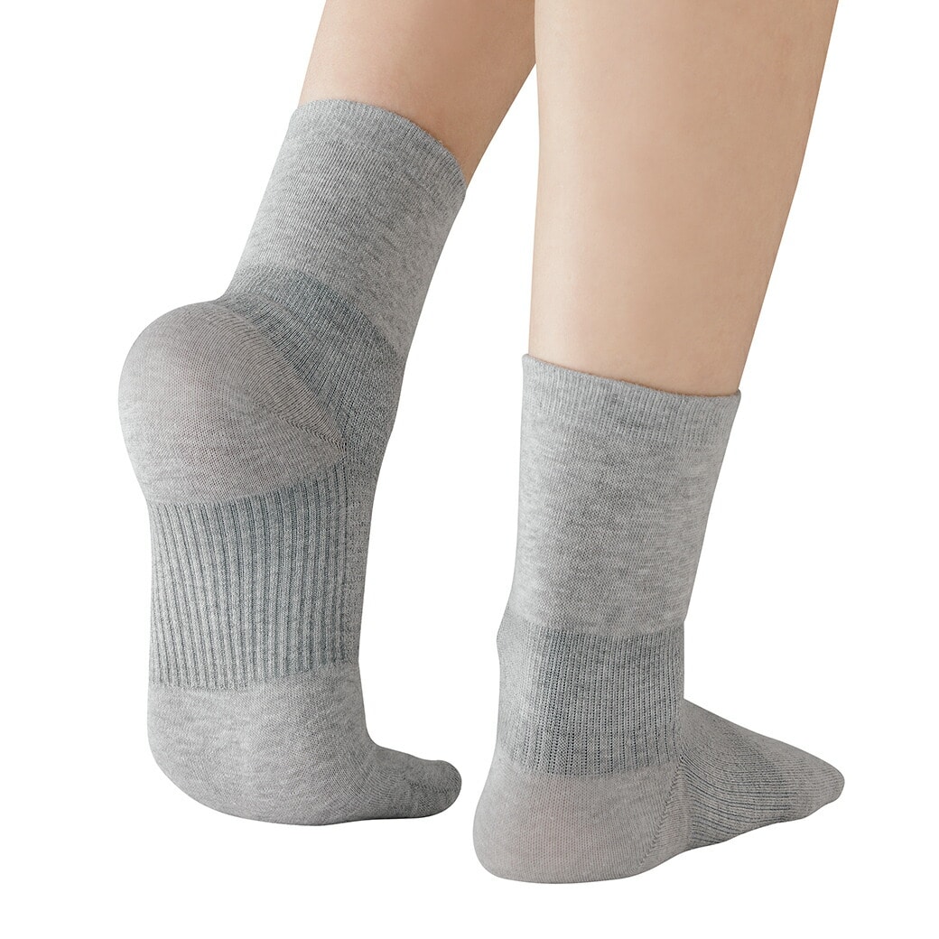 Lafoot(R)スムースウォーク 靴下 3色組 メンズ:ブラック・ネイビー・グレー