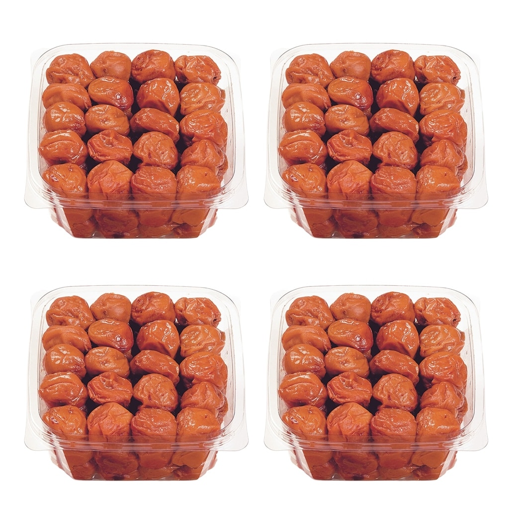 紀州南高梅 お徳用 うす塩梅 1.6kg(400g×4パック) 梅干し 低塩 完熟 国産 紀州産 お徳用 ギフト 家庭用 美味しい ご飯のお供