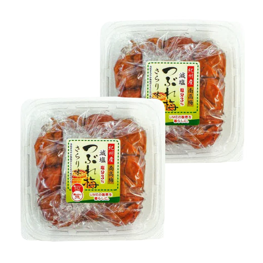 減塩 紀州産南高梅 つぶれ梅 塩分約3％ 540g(270g×2パック) 梅干し 低塩 訳あり 紀州産 国産 完熟 美味しい ヘルシー