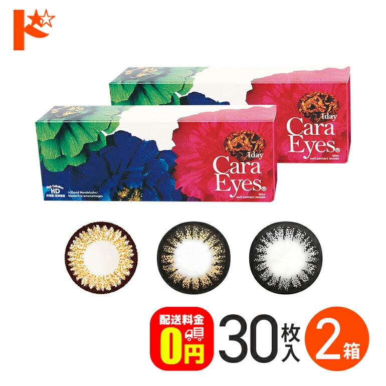 【送料無料】ワンデーキャラアイ コンタクトレンズ 10枚入 2箱セット 1日使い捨てカラコン