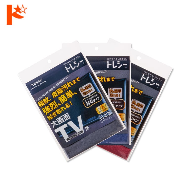 TV用クリーニングクロス 全3色 東レ 繰り返し使用可