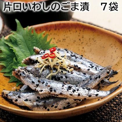 片口いわしのごま漬 7袋 送料込み