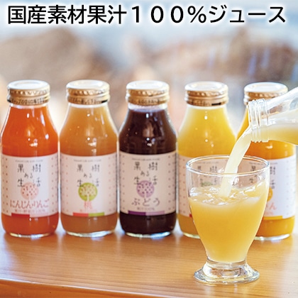 国産素材果汁100％ジュース 送料込み