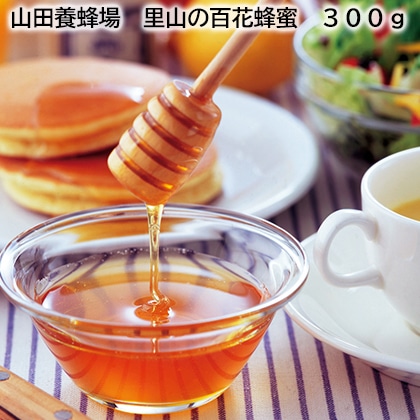 山田養蜂場 里山の百花蜂蜜 300g 送料込み