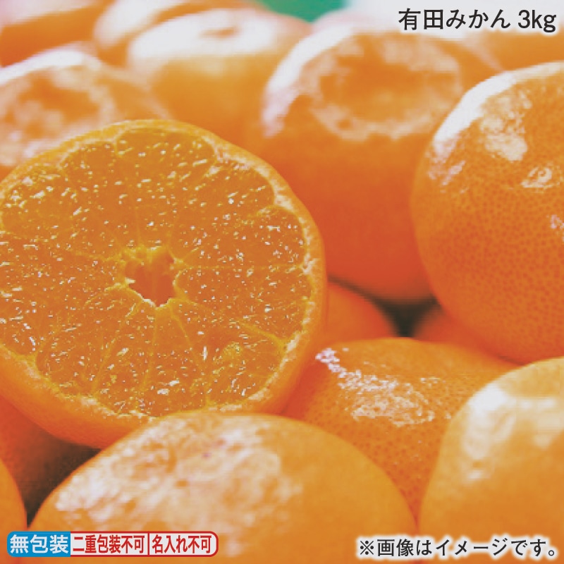 お歳暮 有田みかん3ｋｇ 冬ギフト 送料込み