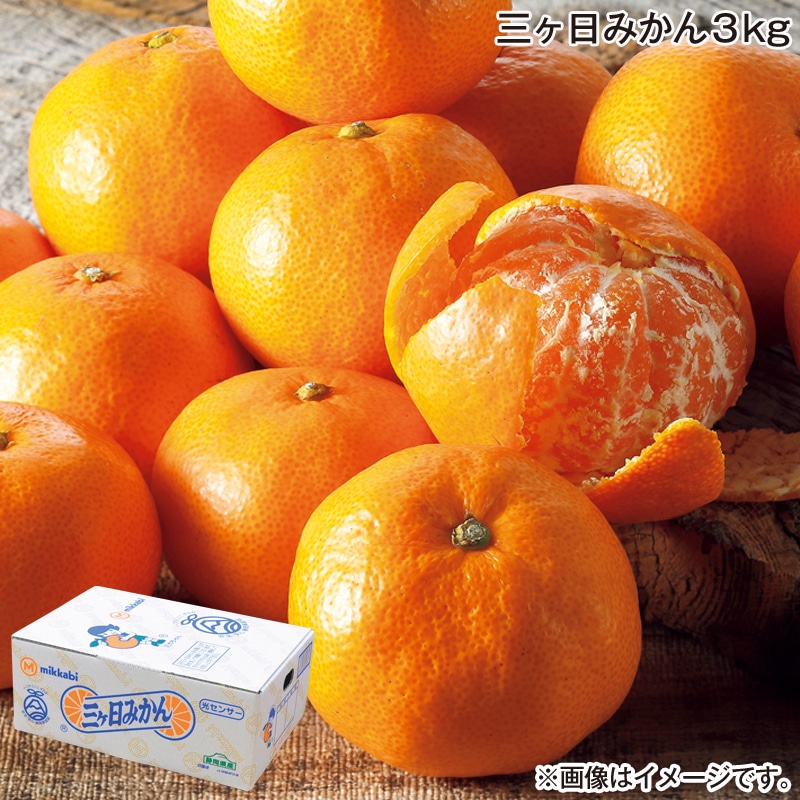 お歳暮 三ヶ日みかん 3ｋｇ 送料込み