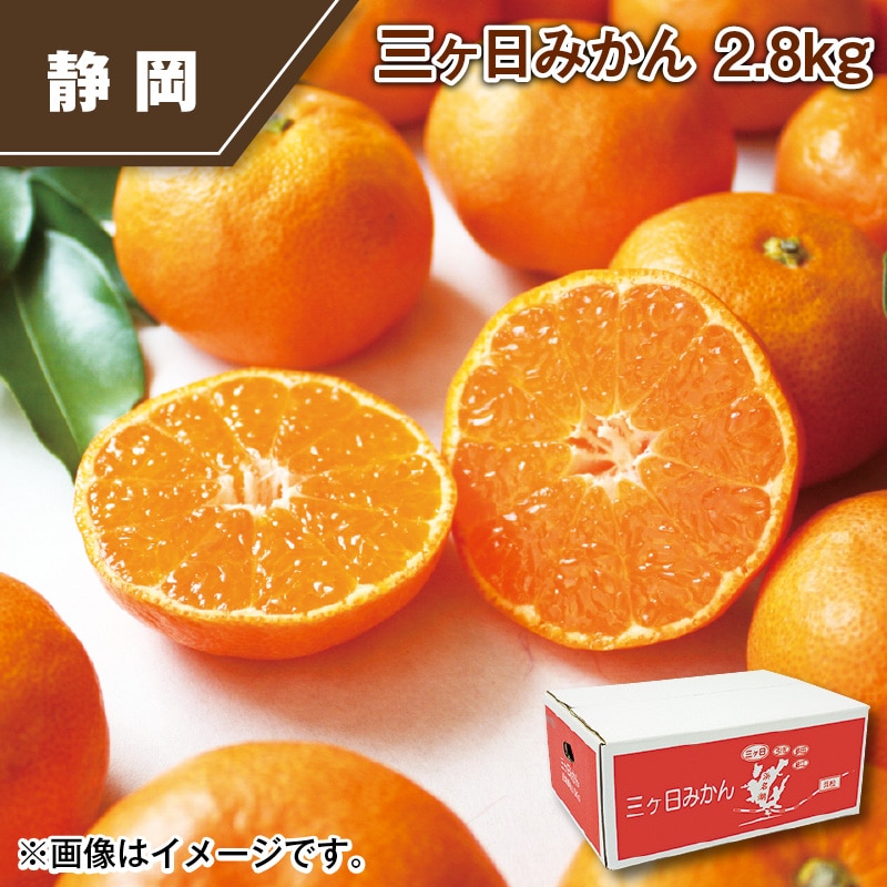 三ヶ日みかん 2．8ｋｇ 送料込み