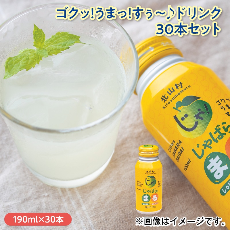 ゴクッ！うまっ！すぅ～♪ドリンク30本セット