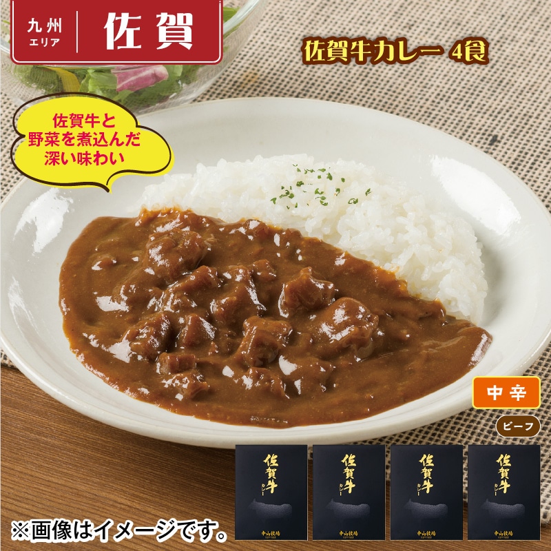 佐賀牛カレー 4食 送料込み
