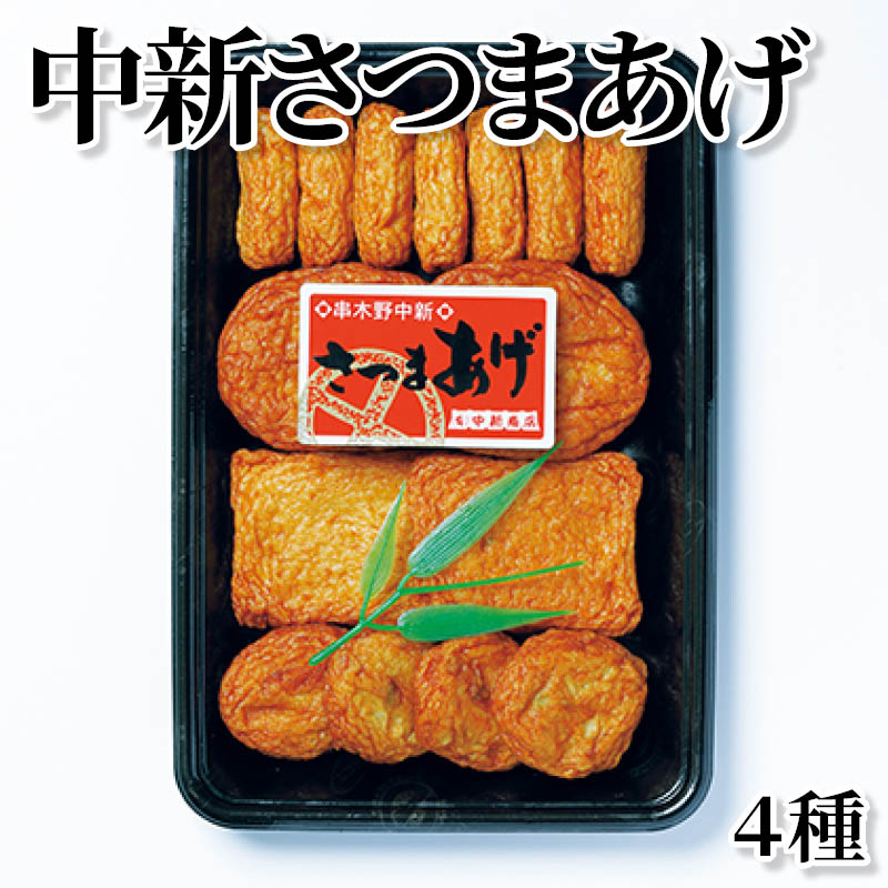 中新さつまあげ 4種 送料込み