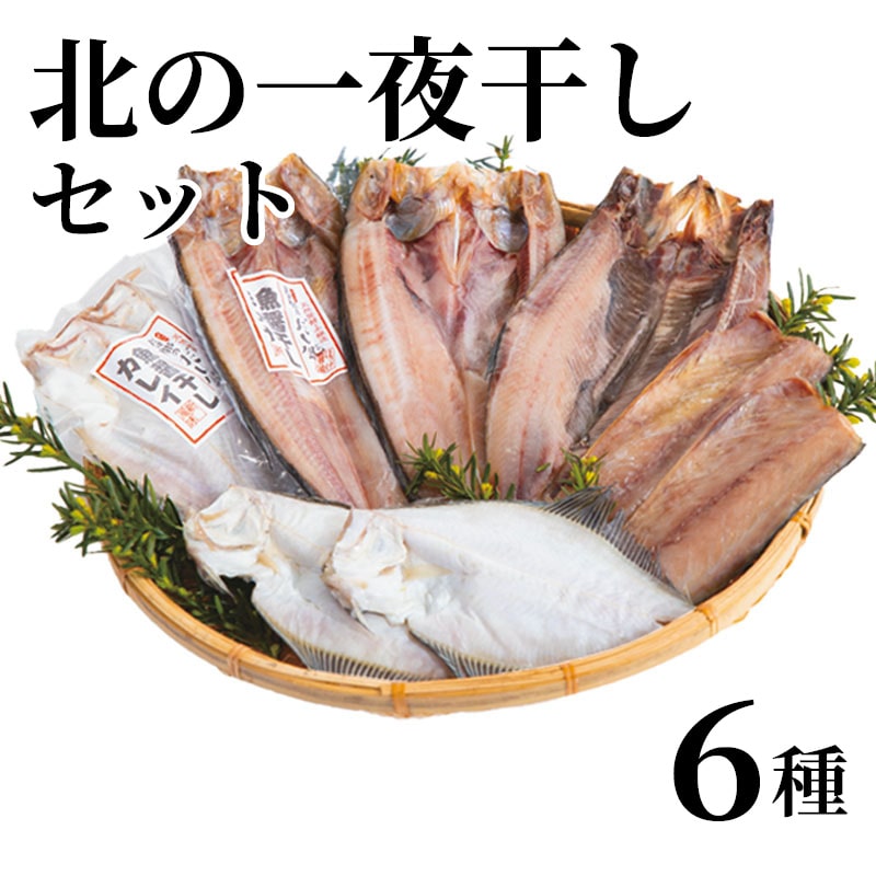 北の一夜干しセット 6種 送料込み