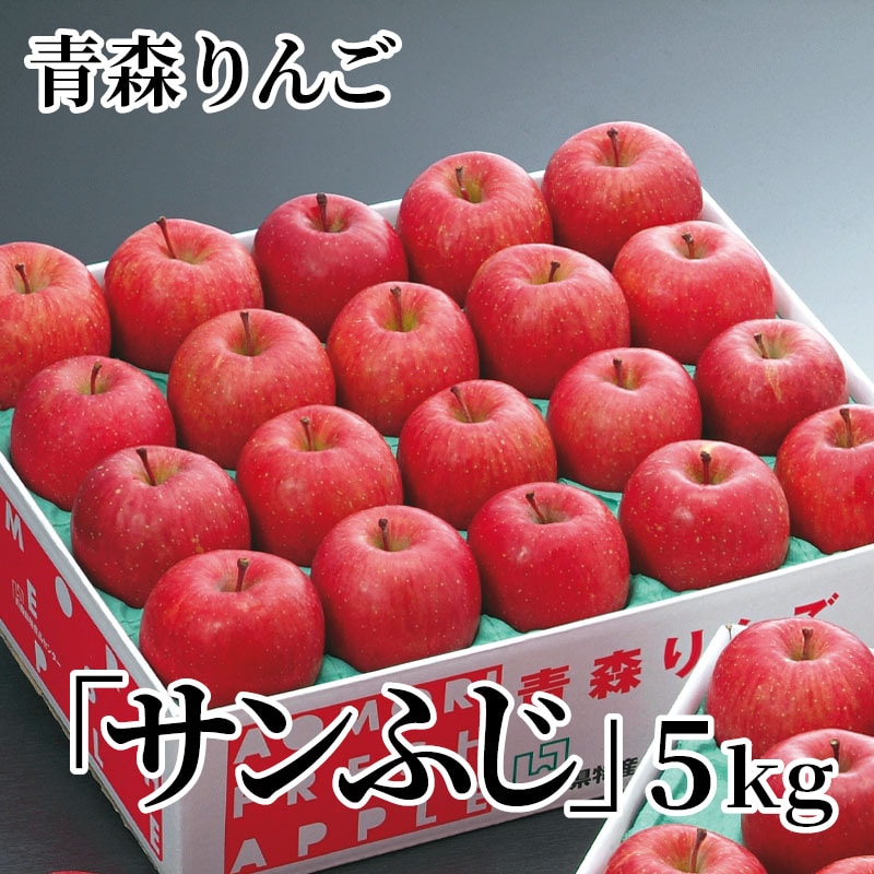 青森りんご「サンふじ」 5ｋｇ 送料込み
