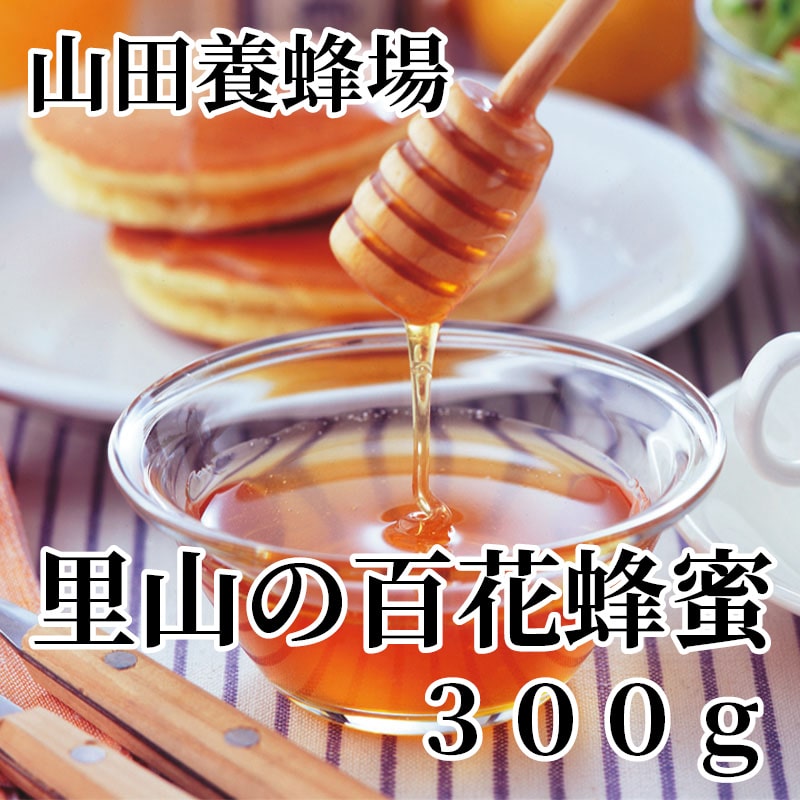 山田養蜂場 里山の百花蜂蜜 300ｇ 送料込み