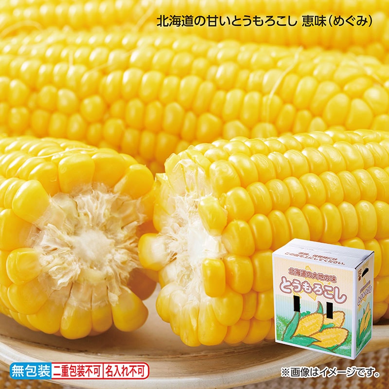 お中元 北海道の甘いとうもろこし 恵味（めぐみ） 御中元 夏ギフト ギフト 贈答 プレゼント 送料込み
