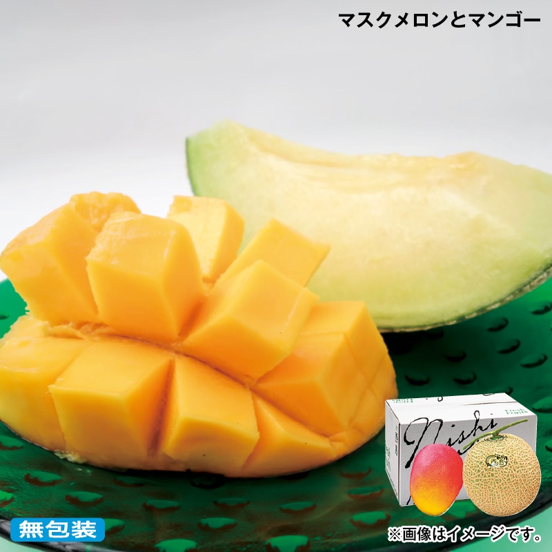 早割期間中 通常価格5,980円⇒5,380円 お中元 マスクメロンとマンゴー 御中元 夏ギフト ギフト 贈答 送料込み