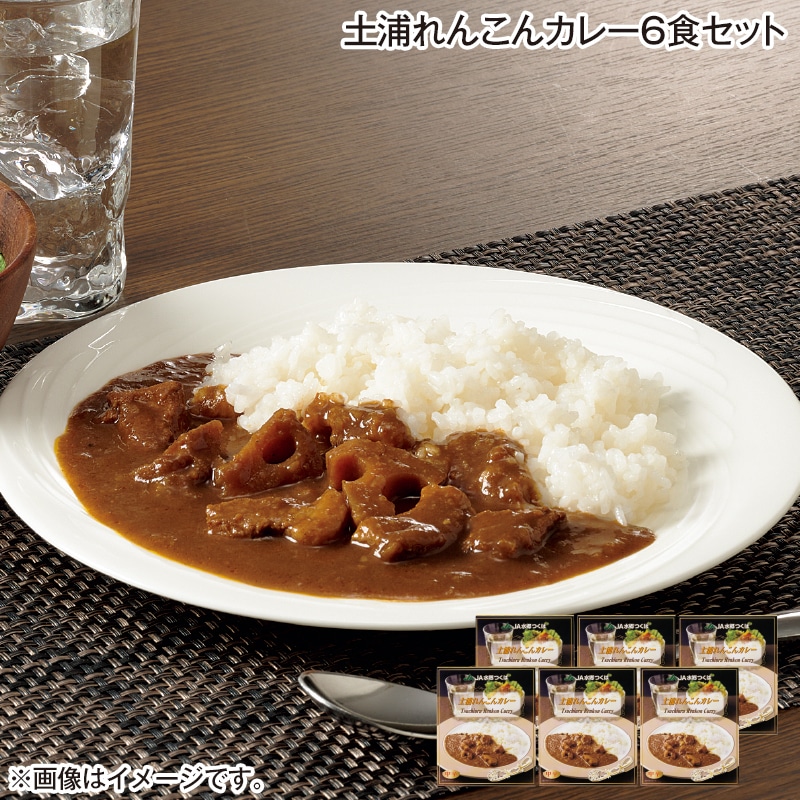 土浦れんこんカレー6食セット 送料込み
