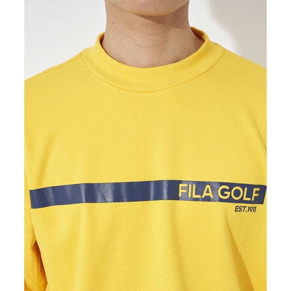 ラッセルノ ゴルフ バギーカート ルーズフィット モックネック イエロー M 4 ラッセルノ ゴルフ バギーカート ルーズフィット モックネック