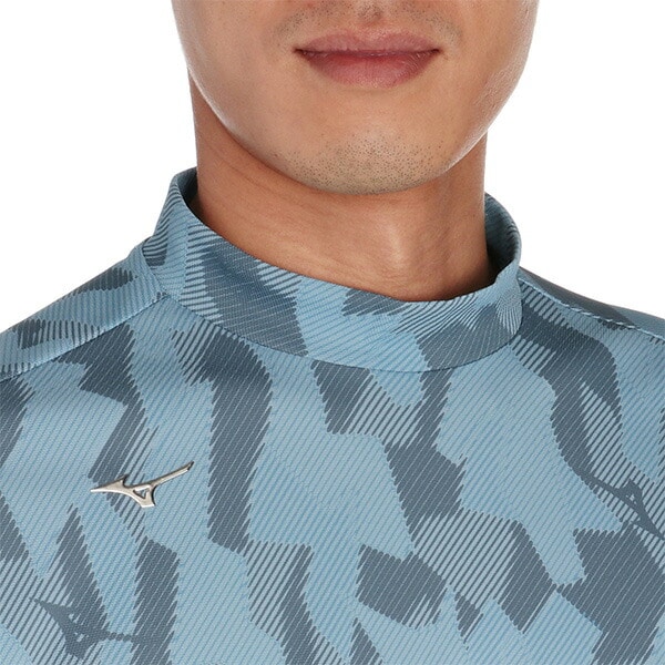 ミズノ アイスタッチインタークール半袖シャツ驚着極涼 （メンズ） ブラック Mizuno E2MAA006 09 ミズノ アイスタッチインタークール半袖シャツ驚着極涼 （メンズ