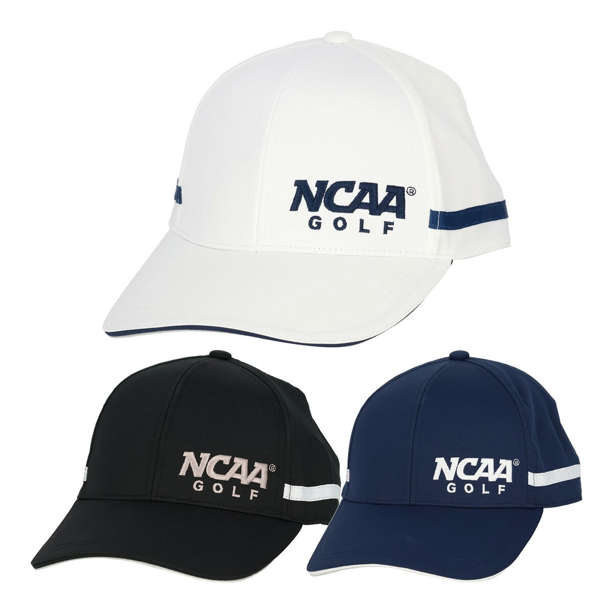 NCAA GOLF ゴルフキャップ メンズ NG9000 帽子 ヘッドウェア ゴルフウェア ネイビー(20) フリーサイズ