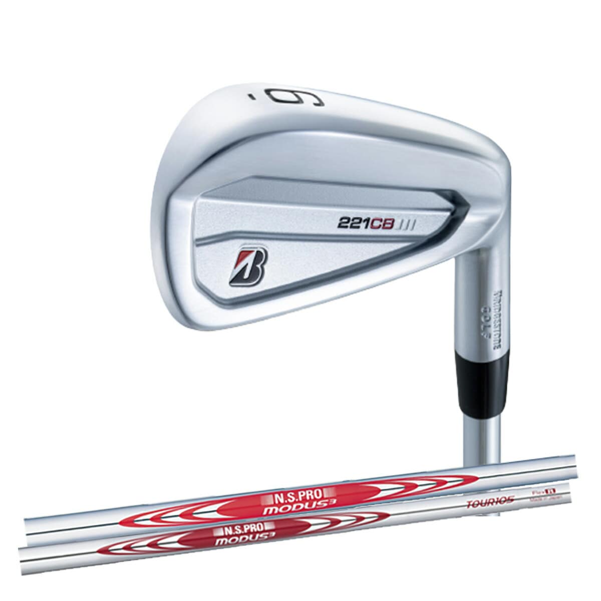 ブリヂストン 221CB アイアン 6本セット（＃5-PW）N.S.PRO MODUS3 TOUR120/N.S.PRO MODUS3  TOUR105(#5-PW MODUS120（S）): ゴルフ プレスト ANA Mall店｜ANA Mall｜マイルが貯まる・使えるショッピングモール