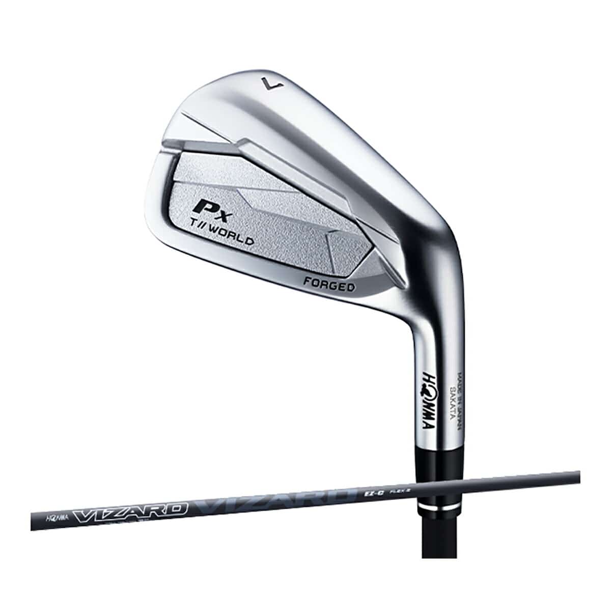 本間ゴルフ ツアーワールド Px アイアン 5本セット(#6-#P) VIZARD EZ-C カーボンシャフト 2024年モデル HONMA TOUR WORLD ホンマゴルフ アイアンセット ゴルフクラブ メンズ 右利き VIZARD_EZ-C(S) #6-#P