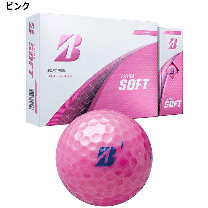 ブリヂストンゴルフ ゴルフボール EXTRA SOFT 1ダース 2025年モデル BRIDGESTONE GOLF