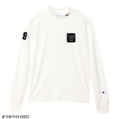 レディース チャンピオン ゴルフ 長袖 モックネックシャツ ウィメンズ ロングスリーブTシャツ 23FW CW-YG401 ゴルフウェア  2023年秋冬モデル Champion golf 秋冬ウェア