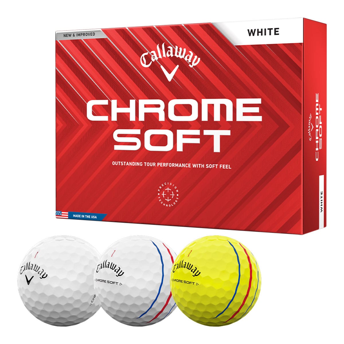 キャロウェイ クロムソフト ゴルフボール ●2024年モデル● 1ダース Callaway