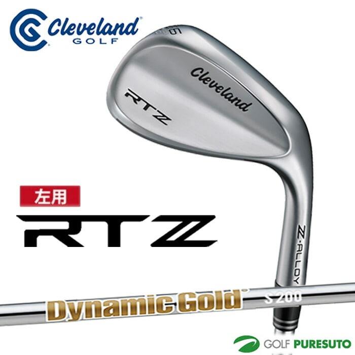 レフティー 左用 クリーブランド RTZ ツアーサテン ウェッジ Dynamic Gold スチールシャフト[日本仕様 日本正規品][cleveland]