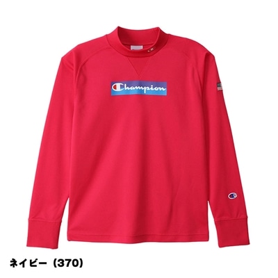 レディース チャンピオン champion スポーツ ロングスリーブ Tシャツ CW-XG402 モックネック 23SS