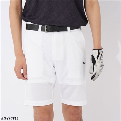 フィラ ゴルフ ストレッチ メッシュ ショートパンツ 744-344 ボトムス ゴルフウェア 2024年春夏モデル FILA