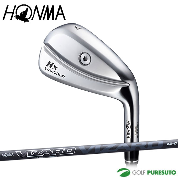 本間ゴルフ ツアーワールド Hx アイアン 単品（#5、#A) VIZARD EZ-C カーボンシャフト HONMA TOUR WORLD ホンマゴルフ ゴルフクラブ メンズ 右利き用
