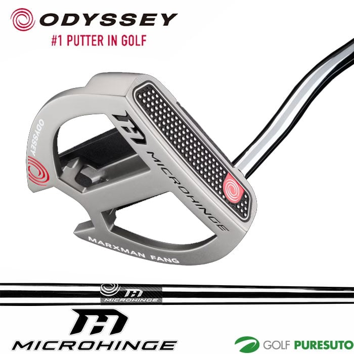 オデッセイ  MICROHINGE パター スチールシャフト装着 2024年モデル MARXMAN FANG