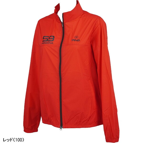 レディース ピン アパレル ゴルフウェア 長袖 フルジップブルゾン 軽量リップストップブルゾン 622-2120201 アウター 2022年春夏モデル PING 春夏ウェア 22SS 女性用