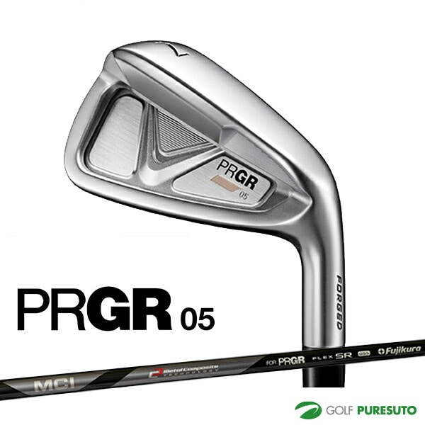 プロギア 05 アイアン 5本セット(#7-A)2023年モデル MCI FOR PRGR カーボンシャフト PRGR IRONS 05 アイアンセット ゴルフクラブ