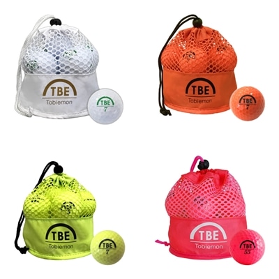 TOBIEMON 飛衛門 ゴルフボール メッシュバッグ入り スタンダード2ピースボール 12球入り TBM-2MB