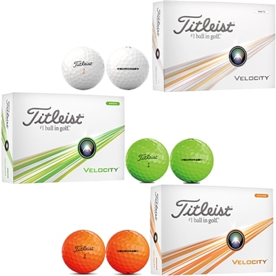タイトリスト ゴルフボール ベロシティ 1ダース ●2024年モデル● Titleist