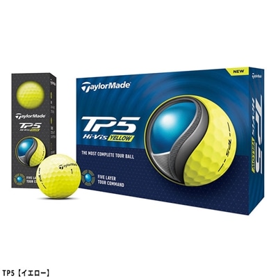 テーラーメイド ゴルフボール TP5 ●2024年モデル● 1ダース(12球) TaylorMade