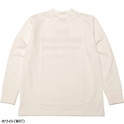 ザ スウィンガー 長袖 モックネックシャツ ユニセックス 23AW-SWG-CT011B ゴルフウェア 2023年秋冬モデル THE SWINGGGR SWINGER MOCK L-T-SH-B